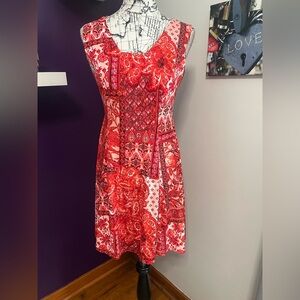 Connected Apparel Sleeveless Summer/Fall Dress NWT